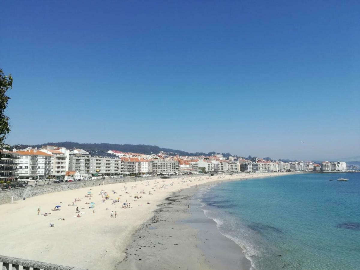 Apartamento Playa Silgar Sanxenxo Dış mekan fotoğraf